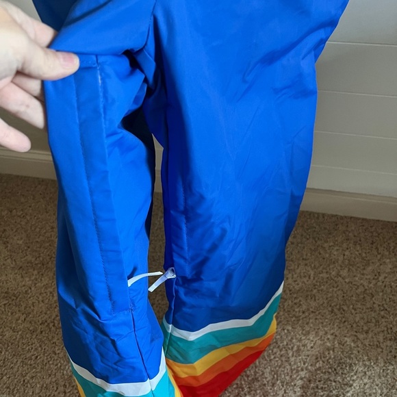 Tipsy Elves Ski Suit Mens Large Rise ‘n Ride Retro Snow Suit Brand Missing Belt - Picture 6 of 13